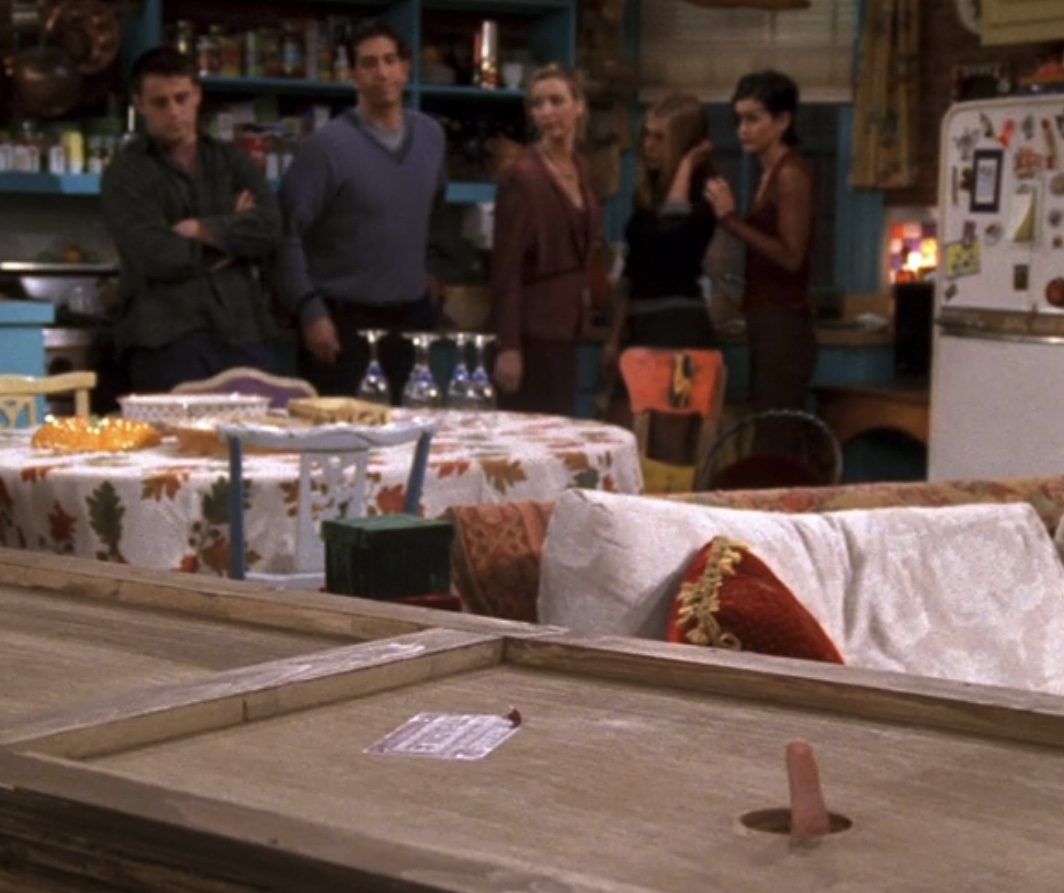 Friends TV show, Chandler in a box