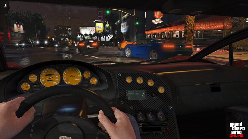 GTA driving