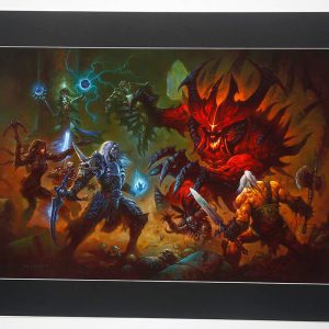 Blizzard "Facing Terror" poster 13.5x20