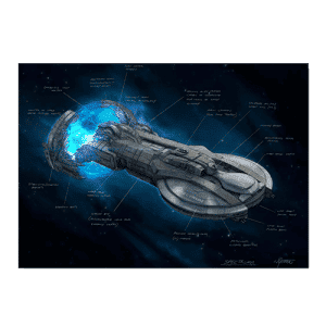 Spectrum Ship Poster