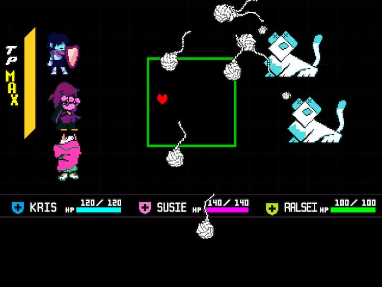 Deltarune- Battle system screen shot
