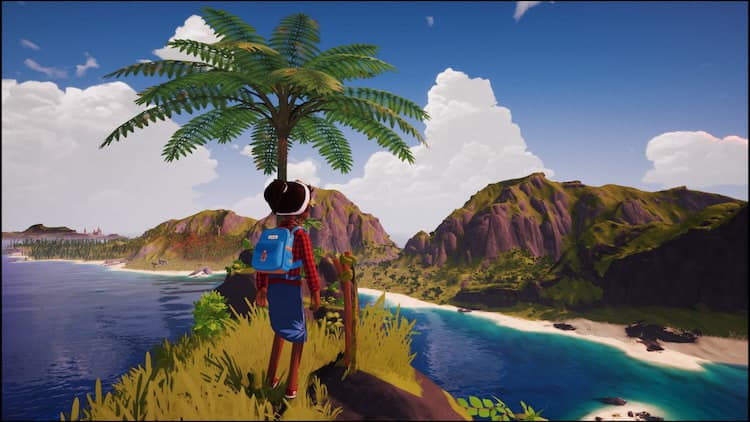 High vantage point over the archipelago