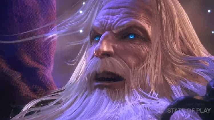 The summon Ramuh is preparing to attack.